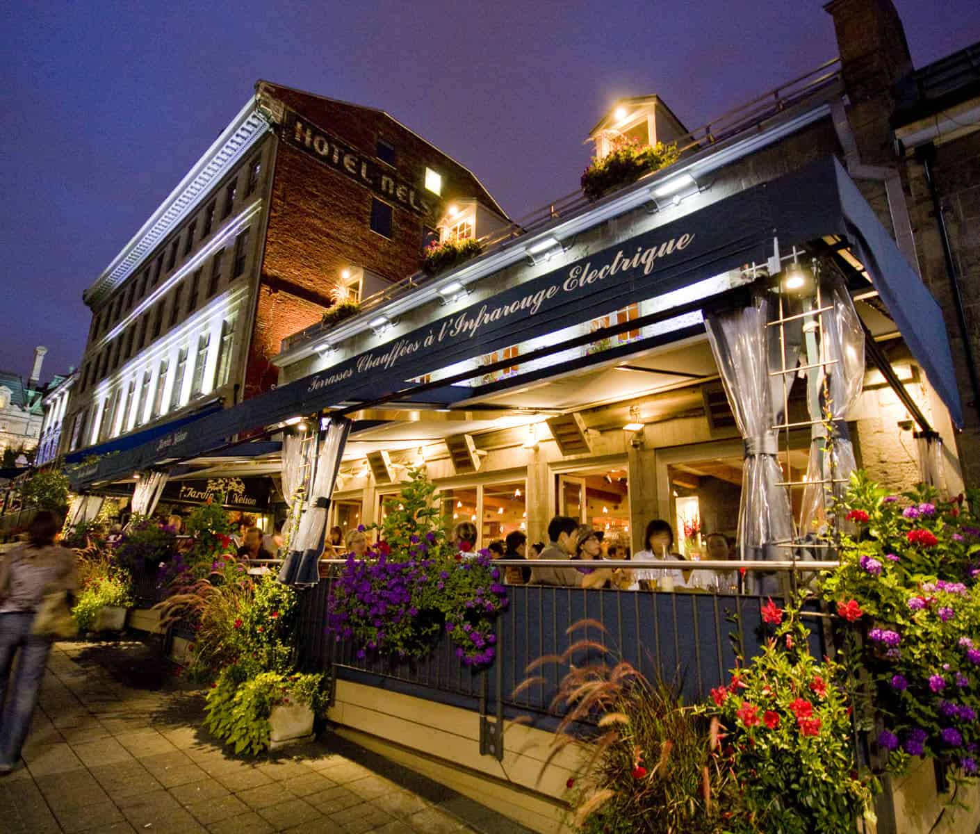 Jardin Nelson - La meilleure terrasse vieux montréal